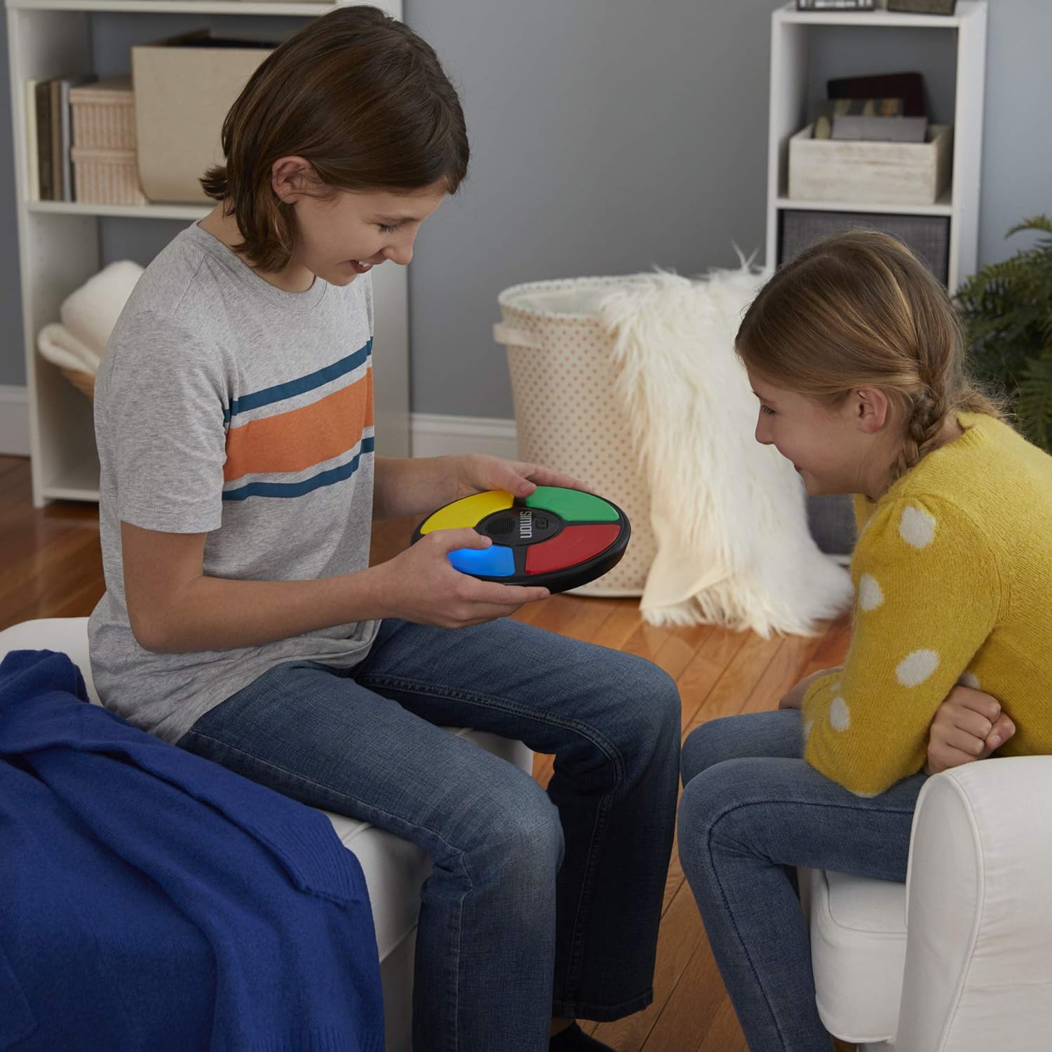 Classic Electronic Memory Game with Lights & Sounds