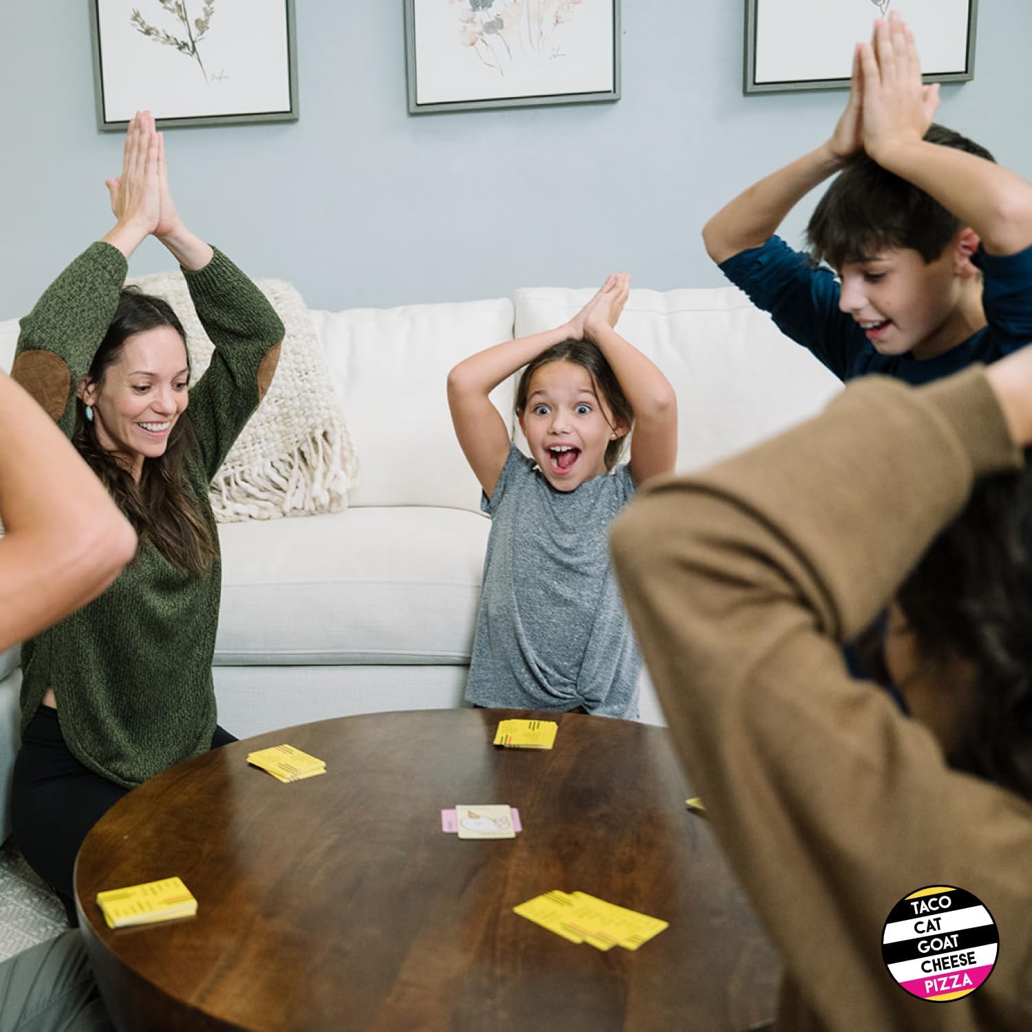 Fast-Reflex Slap Card Game for Family Fun